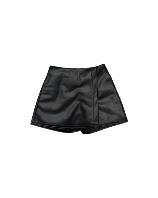 Gonna pantalone semilpelle